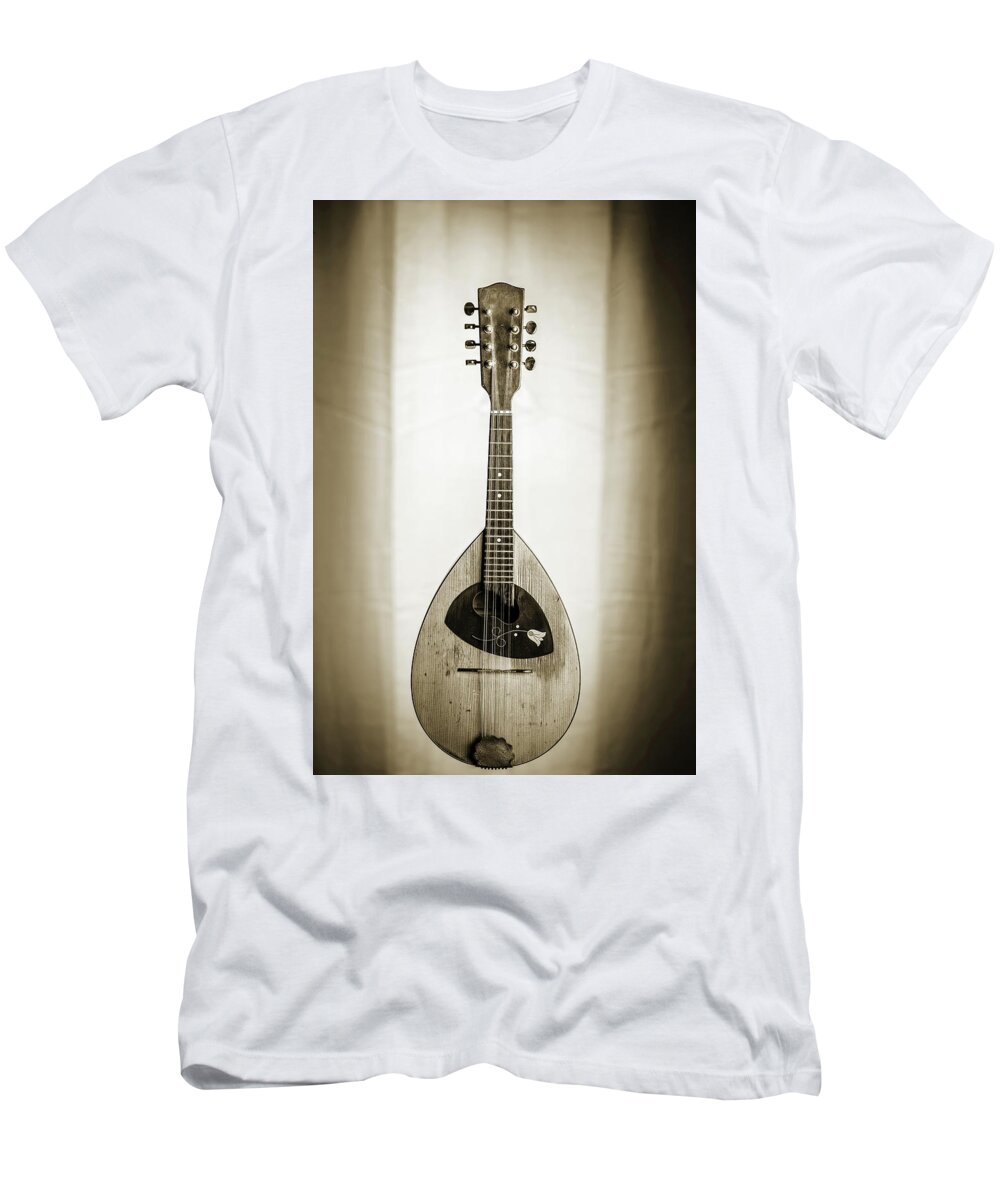 Framus Mandolin T-Shirt featuring the photograph 53.1845 Framus Mandolin #531845 by M K Miller