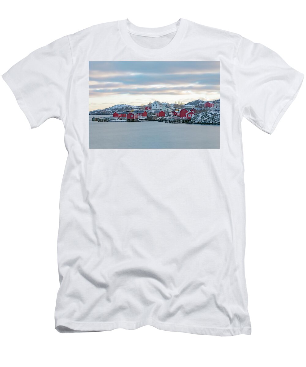 Nusfjord T-Shirt featuring the photograph Nusfjord, Lofoten - Norway #6 by Joana Kruse