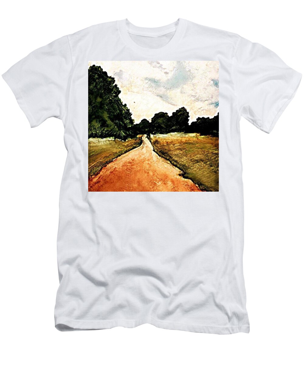  T-Shirt featuring the photograph Instagram Photo #721440137793 by Jayme D