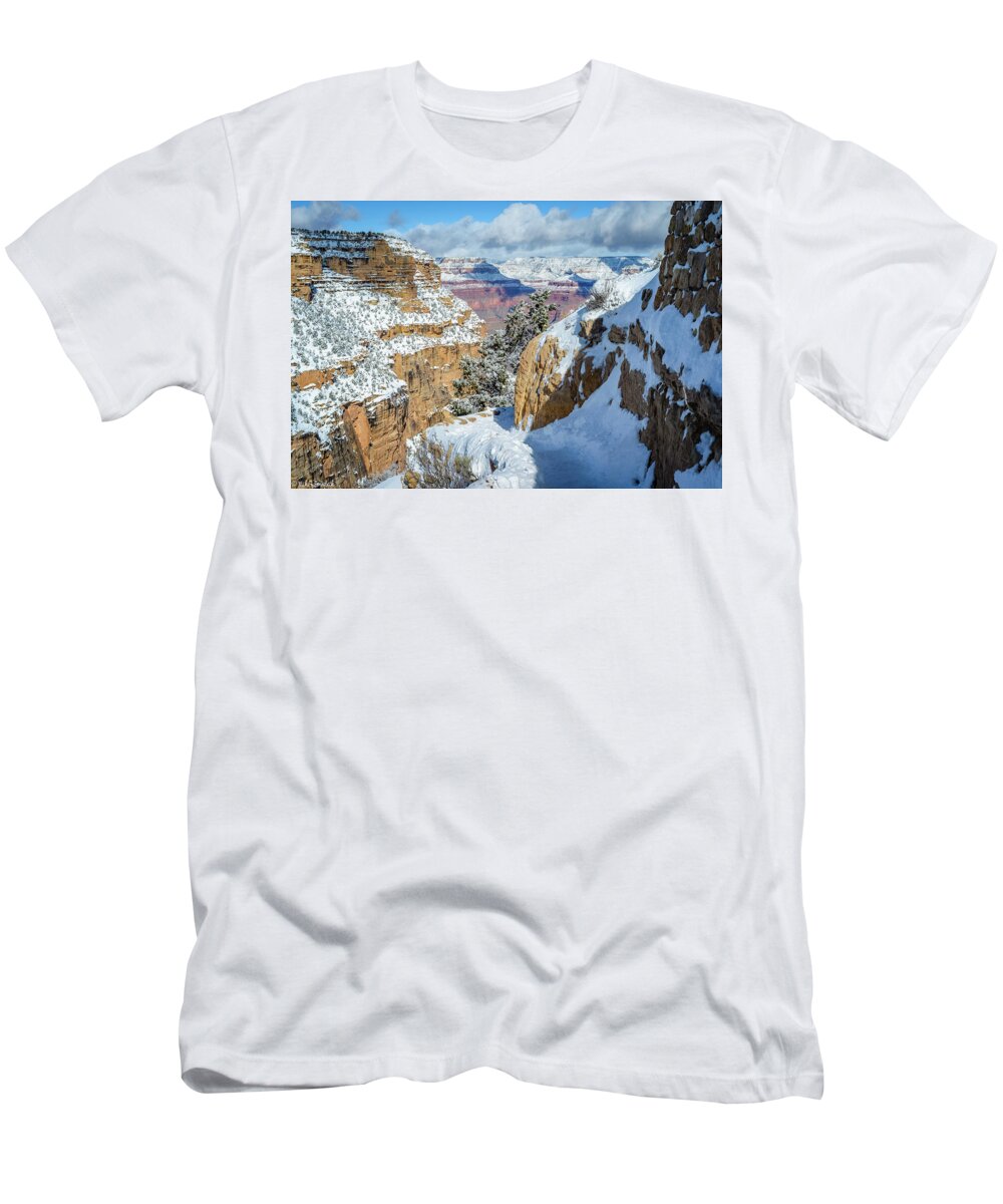 Grand Canyon T-Shirt featuring the photograph Grand Canyon #8 by Mike Ronnebeck