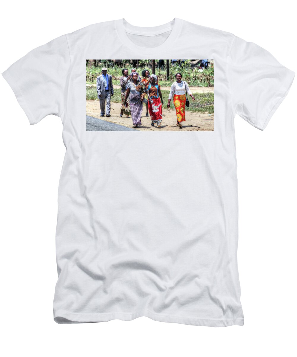 Mozambique T-Shirt featuring the photograph Mozambique #9 by Paul James Bannerman