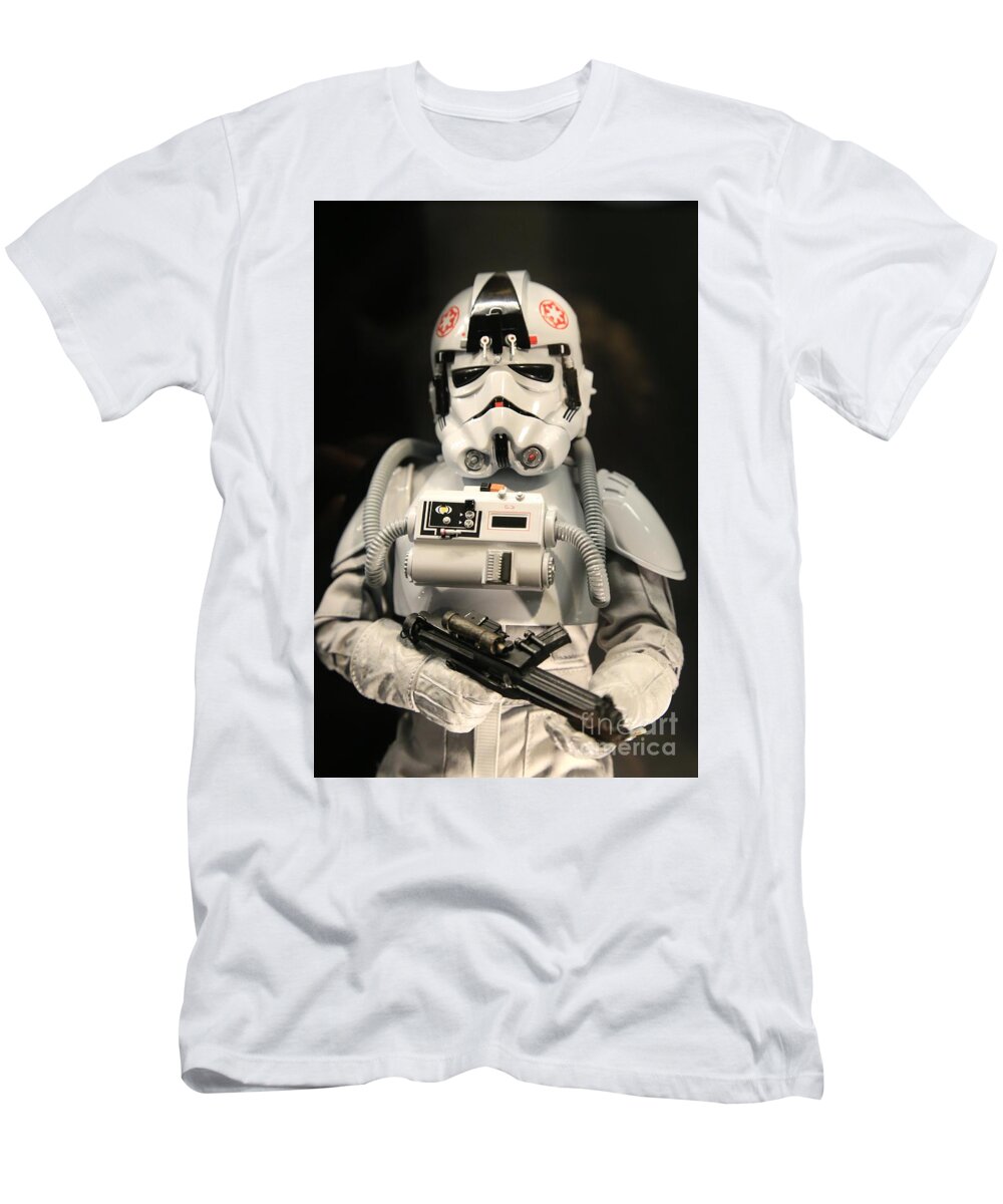 Stormtrooper Douglas by AT-AT Wars Star America T-Shirt Pilot Sacha Fine - Art