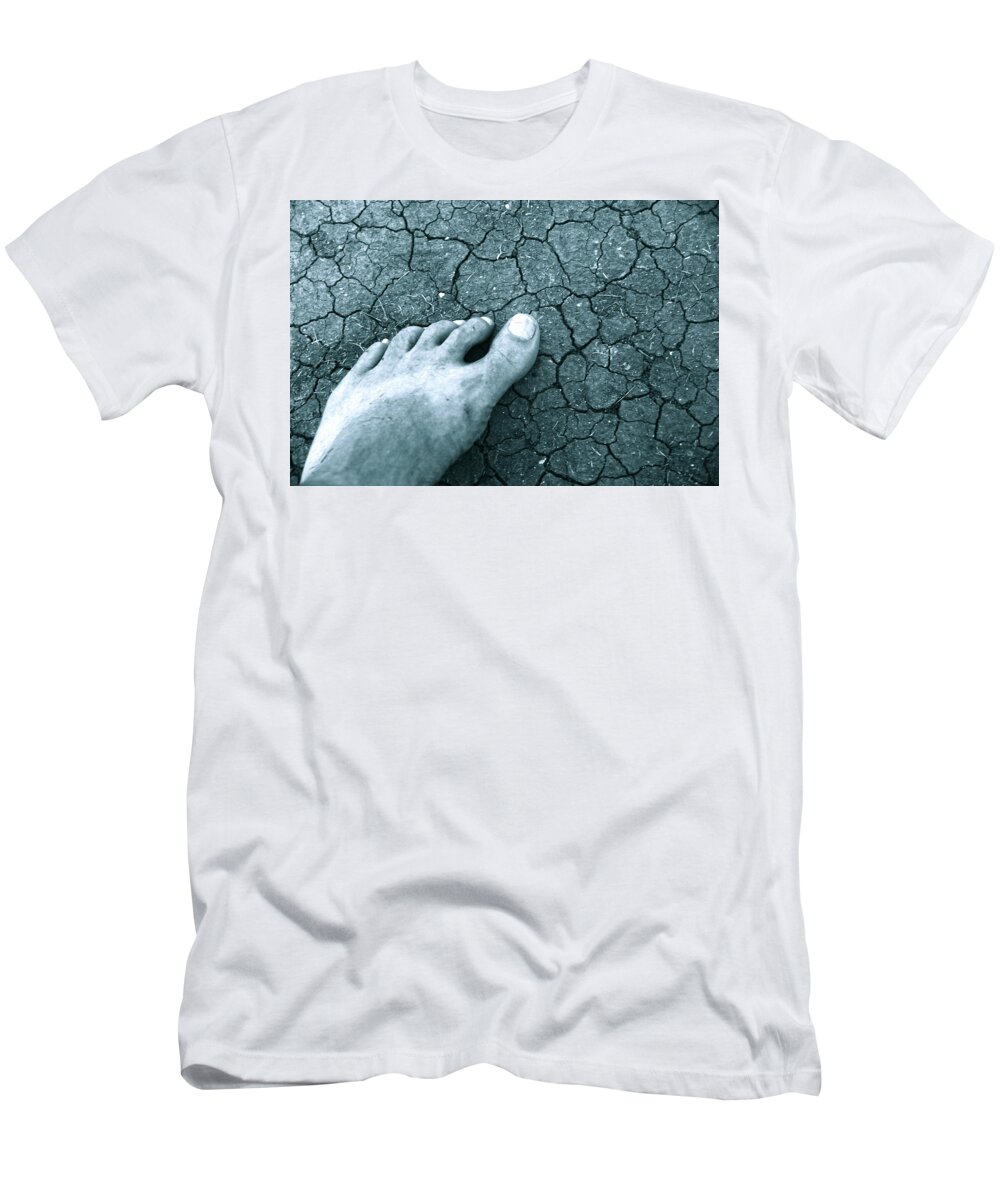 Mati T-Shirt featuring the photograph A Fine Walk by Jez C Self