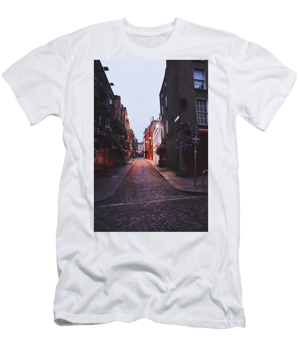 Dublin T-Shirt featuring the photograph A New Day Dublin by Megan Ford-Miller