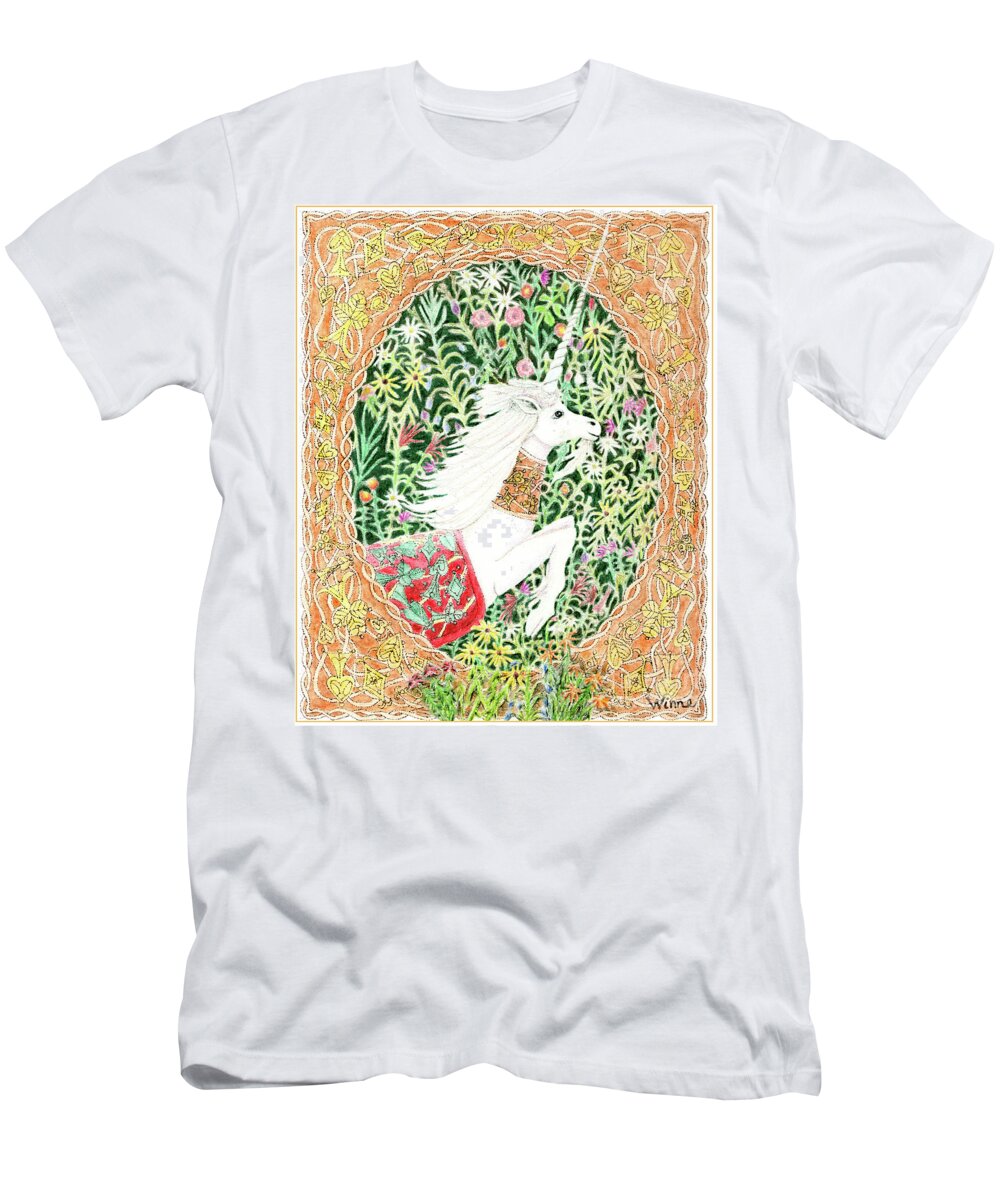 Lise Winne T-Shirt featuring the painting A Pawn Escapes limited edition by Lise Winne