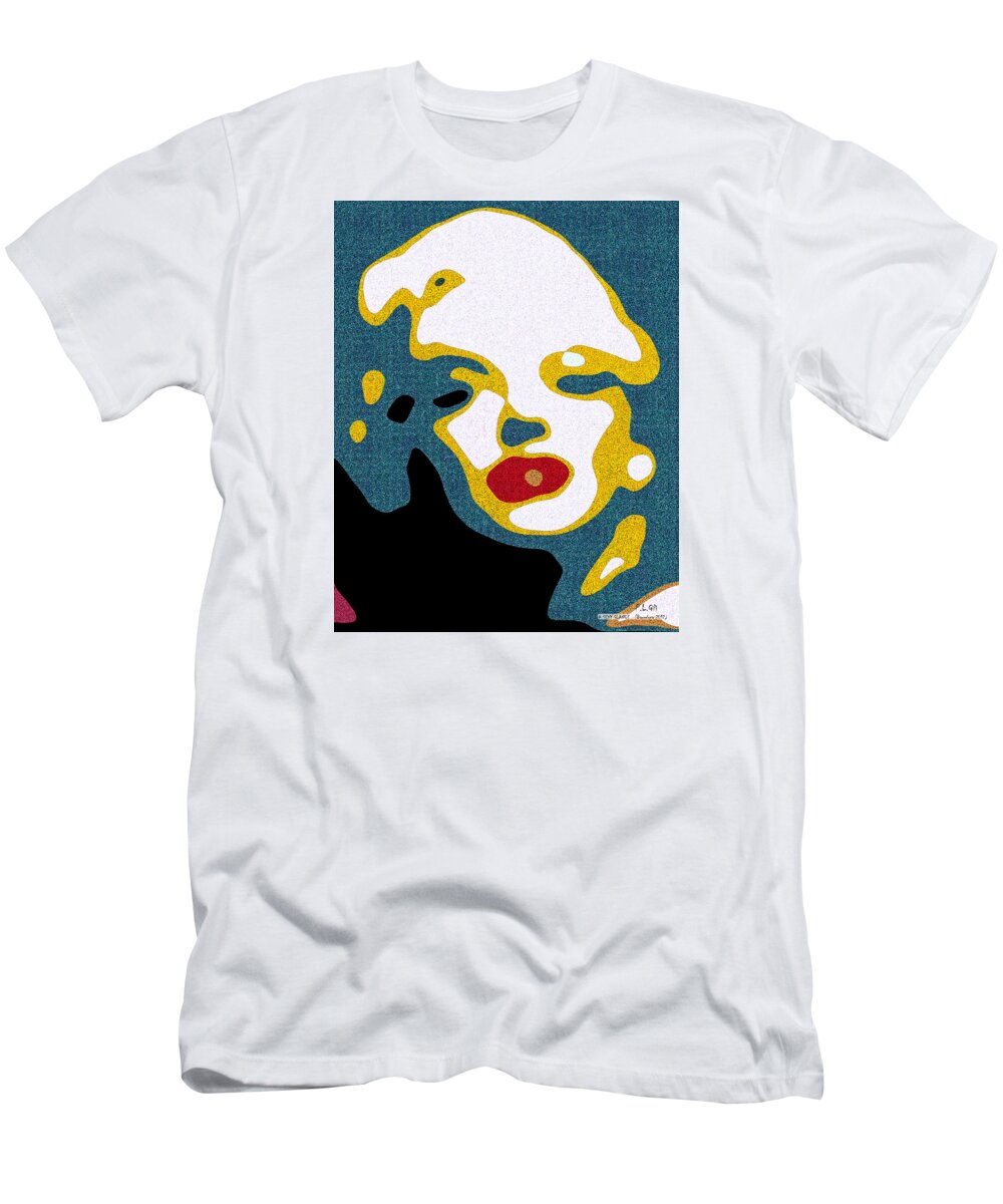 Beauty T-Shirt featuring the digital art A Sexy Glance by Pedro L Gili