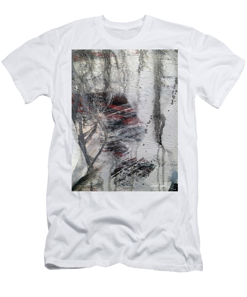Earthy T-Shirt featuring the painting A4 by Lance Headlee