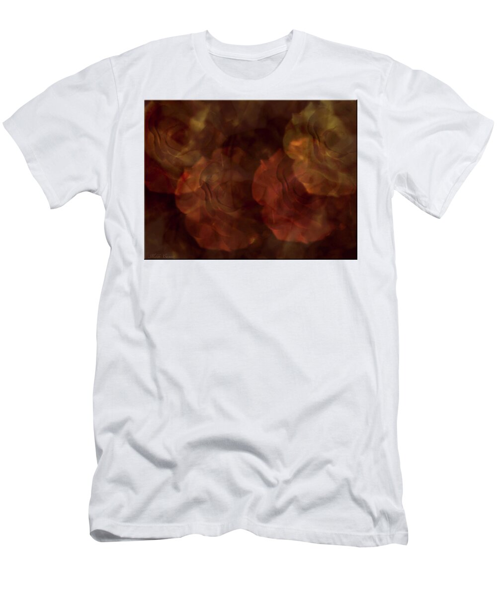 Wallart T-Shirt featuring the photograph Abstract Wall Art 3 by Mikki Cucuzzo
