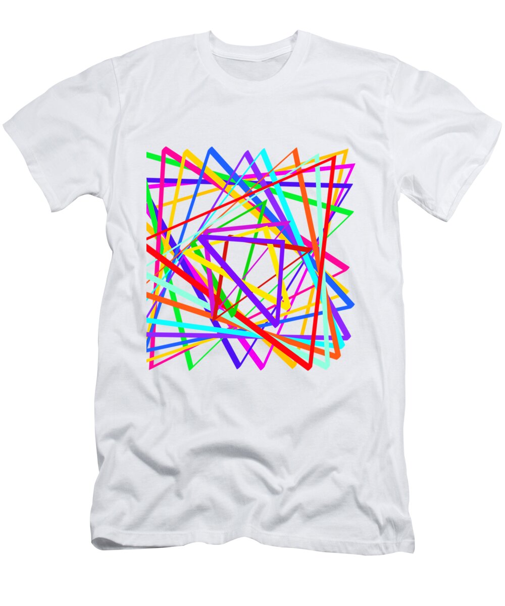 Digital T-Shirt featuring the digital art After hours by Cristina Stefan