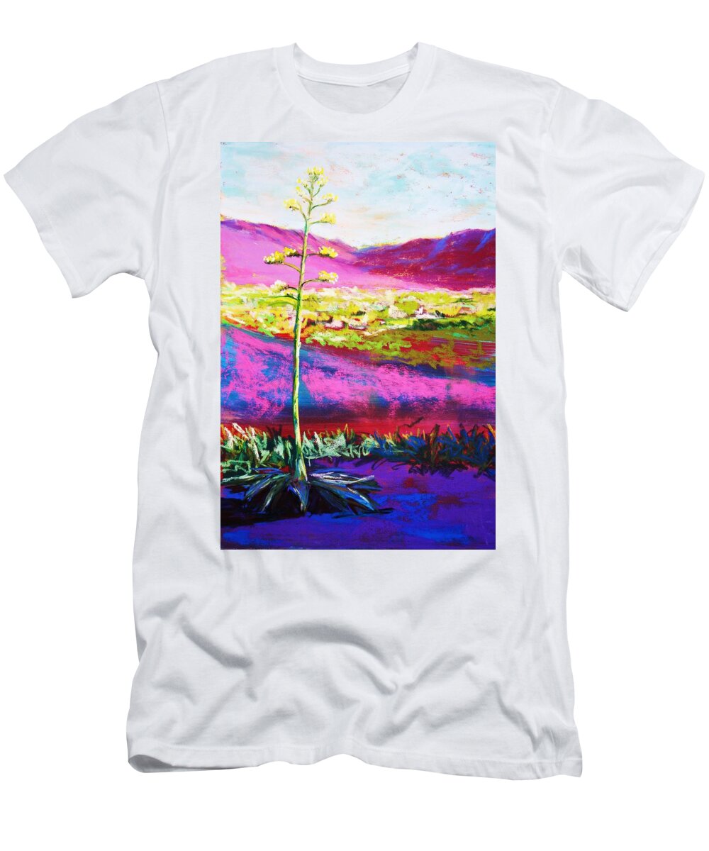 Agave T-Shirt featuring the painting Agave by Melinda Etzold