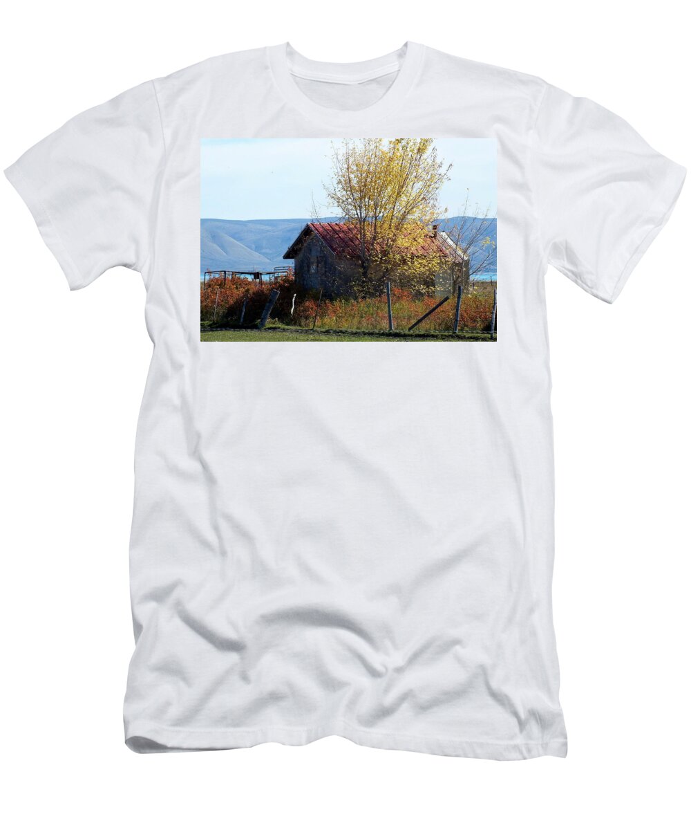 Bear Lake T-Shirt featuring the photograph Along The Shores Of Bear Lake by Charlotte Schafer