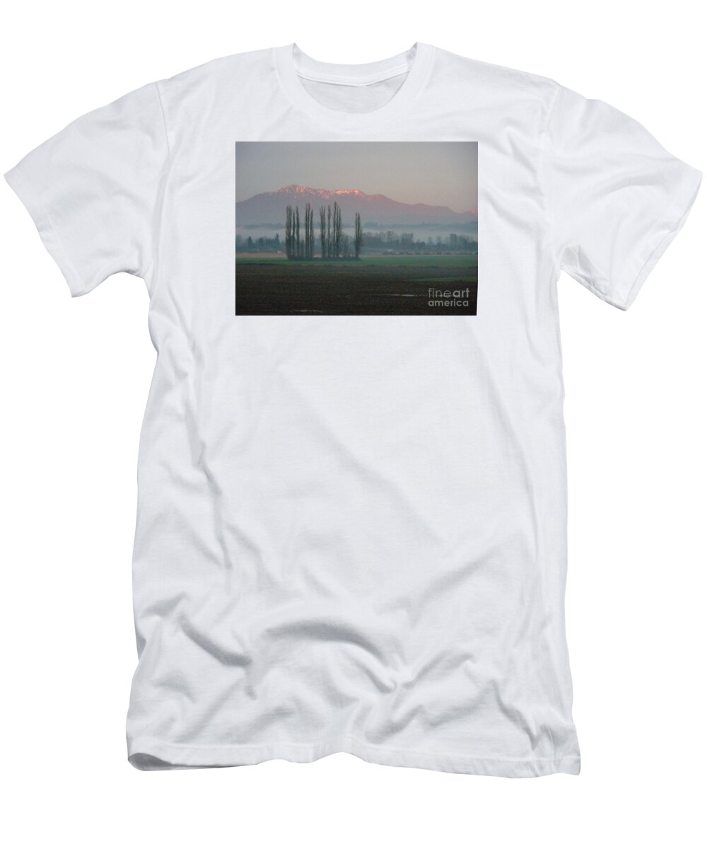 Landscape T-Shirt featuring the photograph Alpenglow by Jeanette French