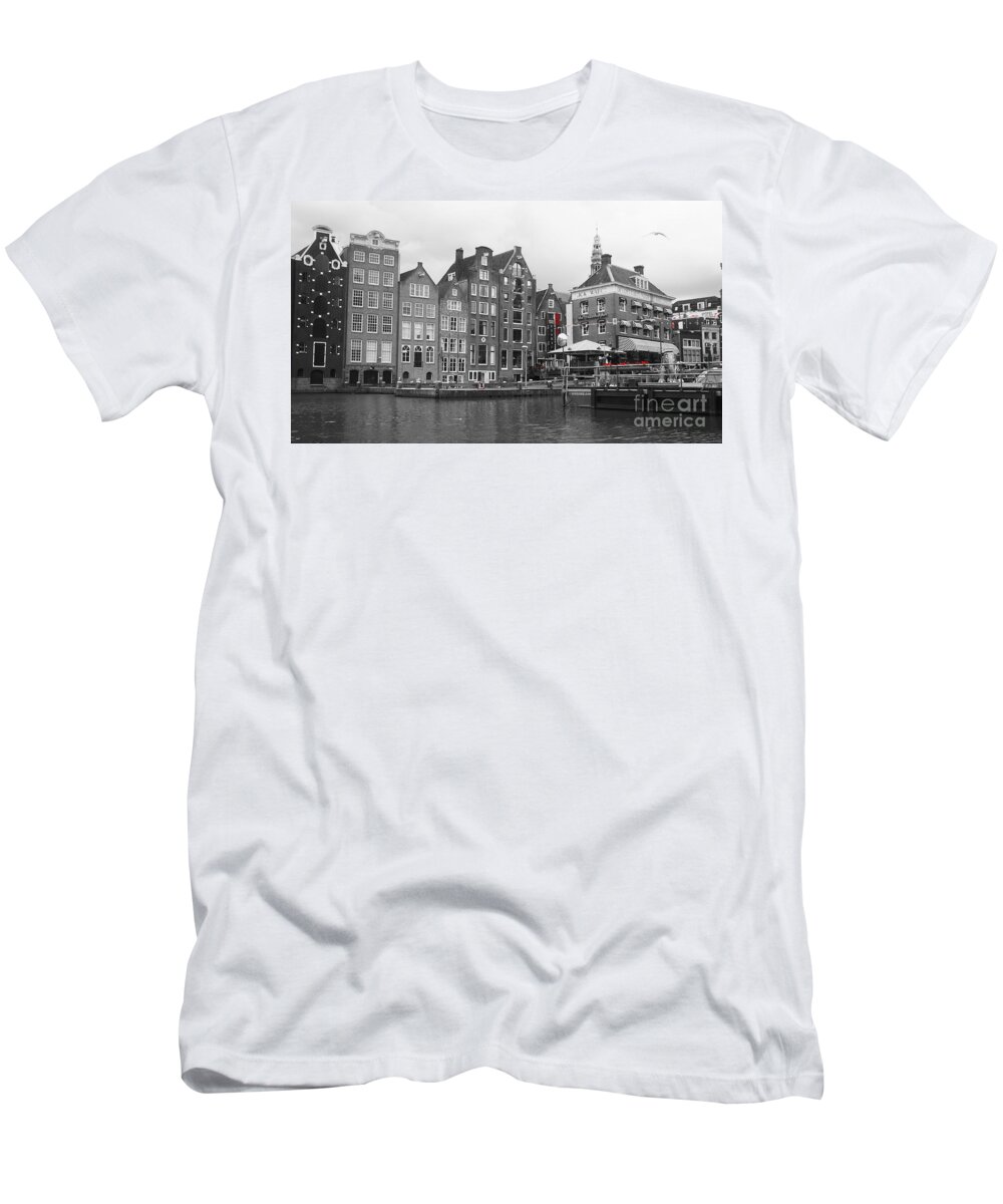 Amsterdam T-Shirt featuring the photograph Amsterdam by Therese Alcorn