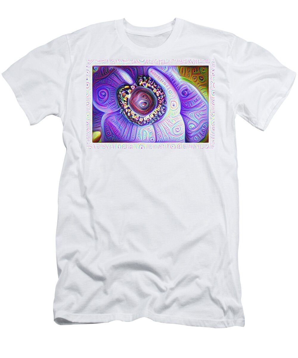 Google T-Shirt featuring the photograph Anemone by Spikey Mouse Photography