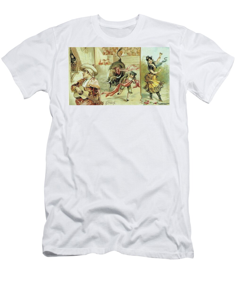  T-Shirt featuring the painting Arbuckle Brothers Coffee by Reynold Jay