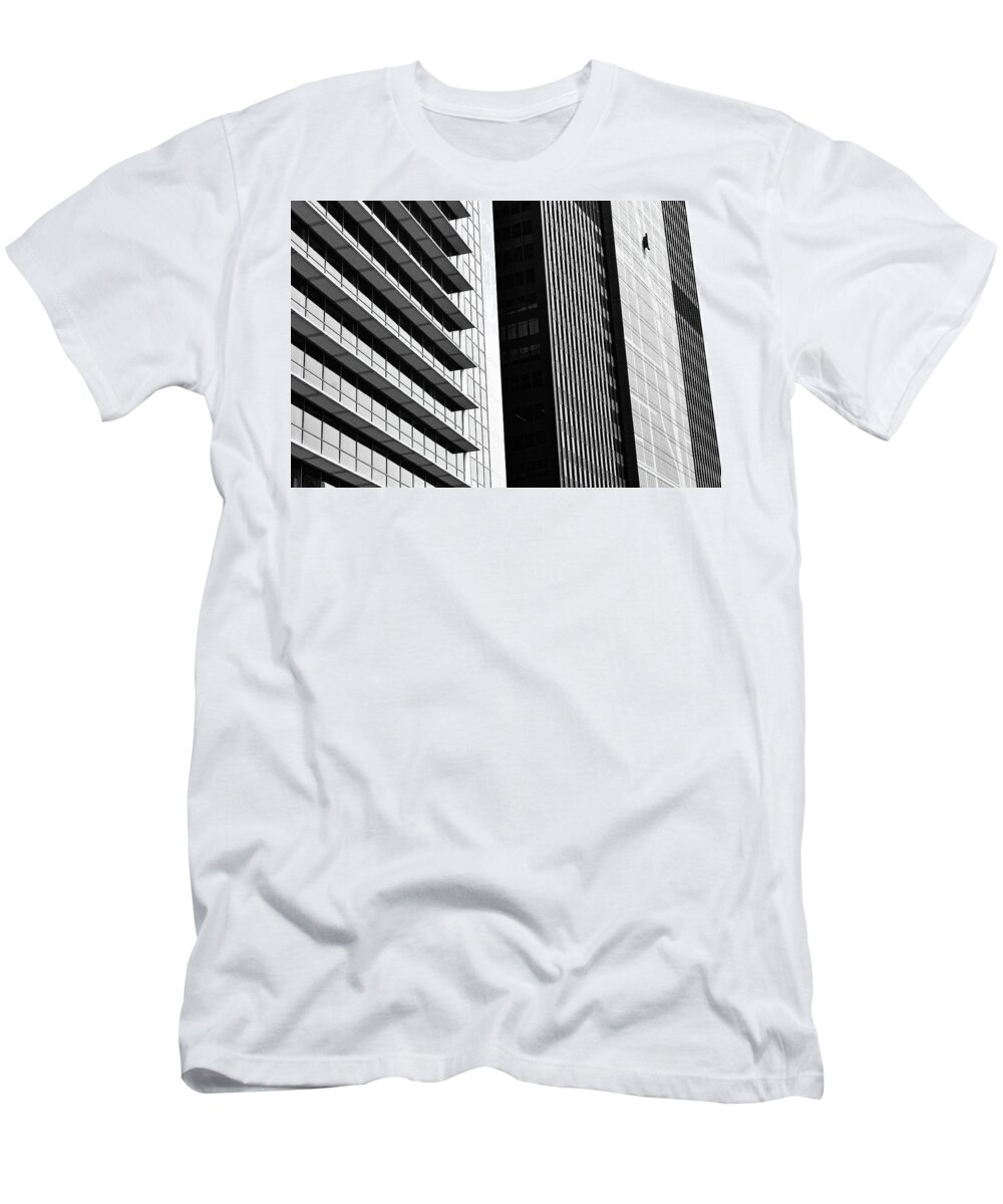 Pattern T-Shirt featuring the photograph Architectural Pattern Study 3.0 by Michelle Calkins