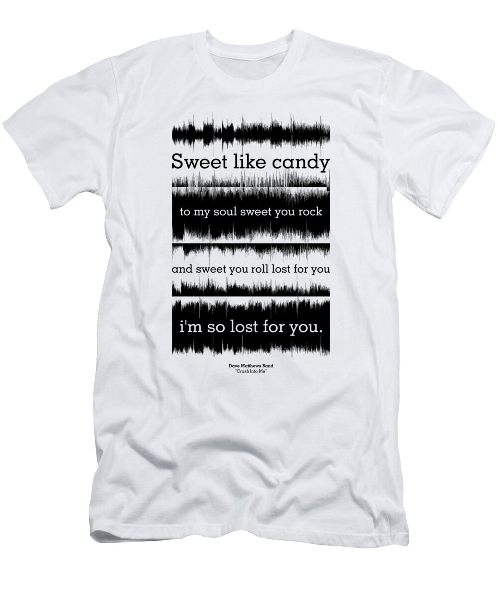Lyrics Music Waveform Poster T-Shirt for Sale by Lab - The Quotography Department