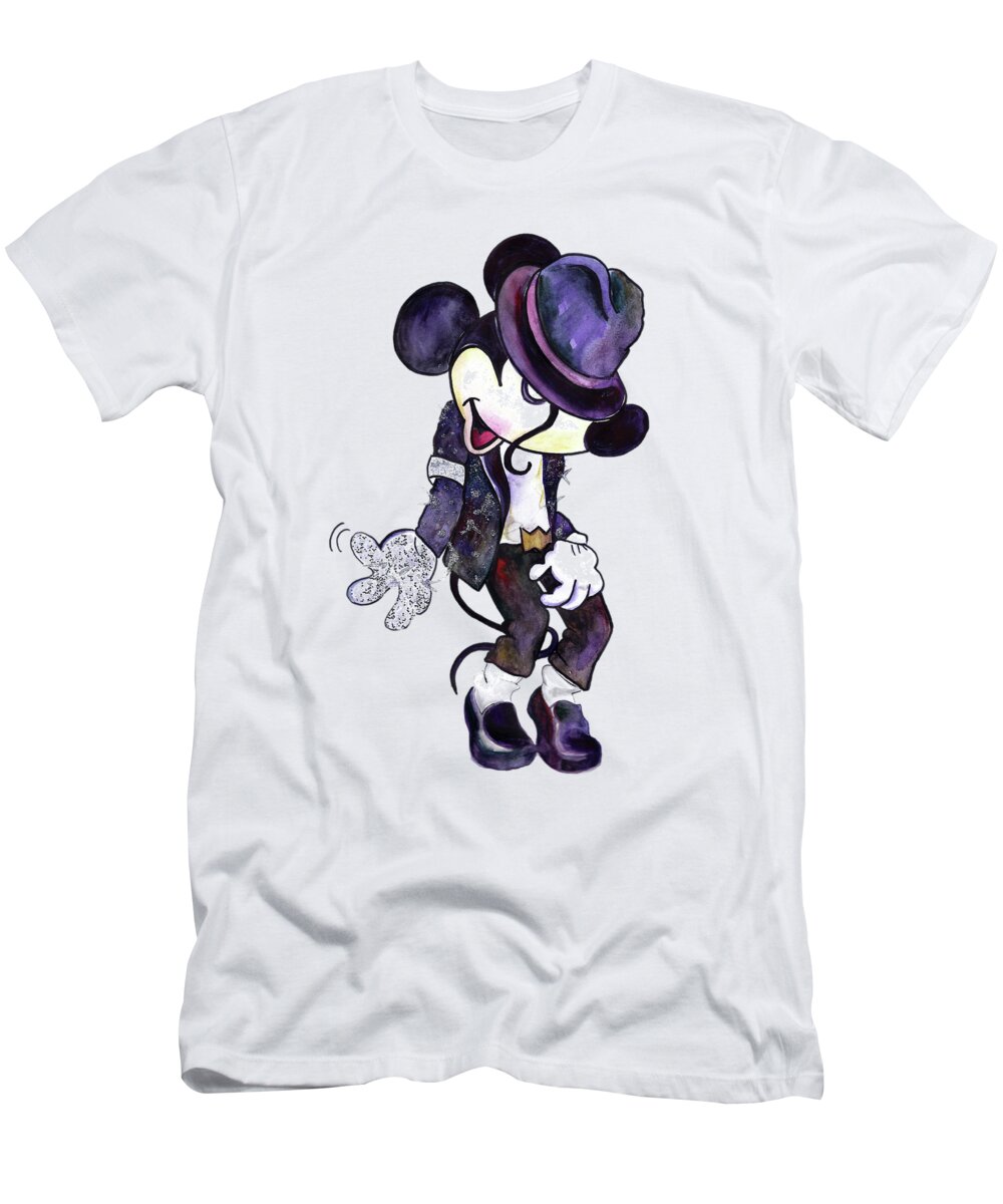 HOT Louis Vuitton Mickey Mouse Michael Jackson T-Shirt - Ethershirt