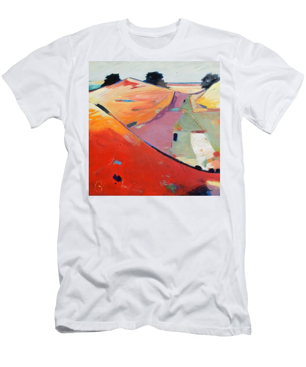 Landscape T-Shirt featuring the painting As I See It by Gary Coleman