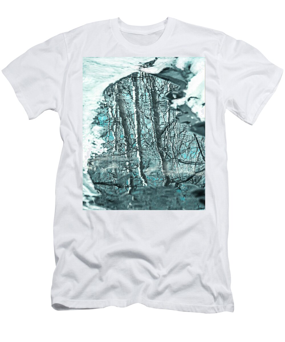 Aspen T-Shirt featuring the photograph Aspen Reflection by L J Oakes