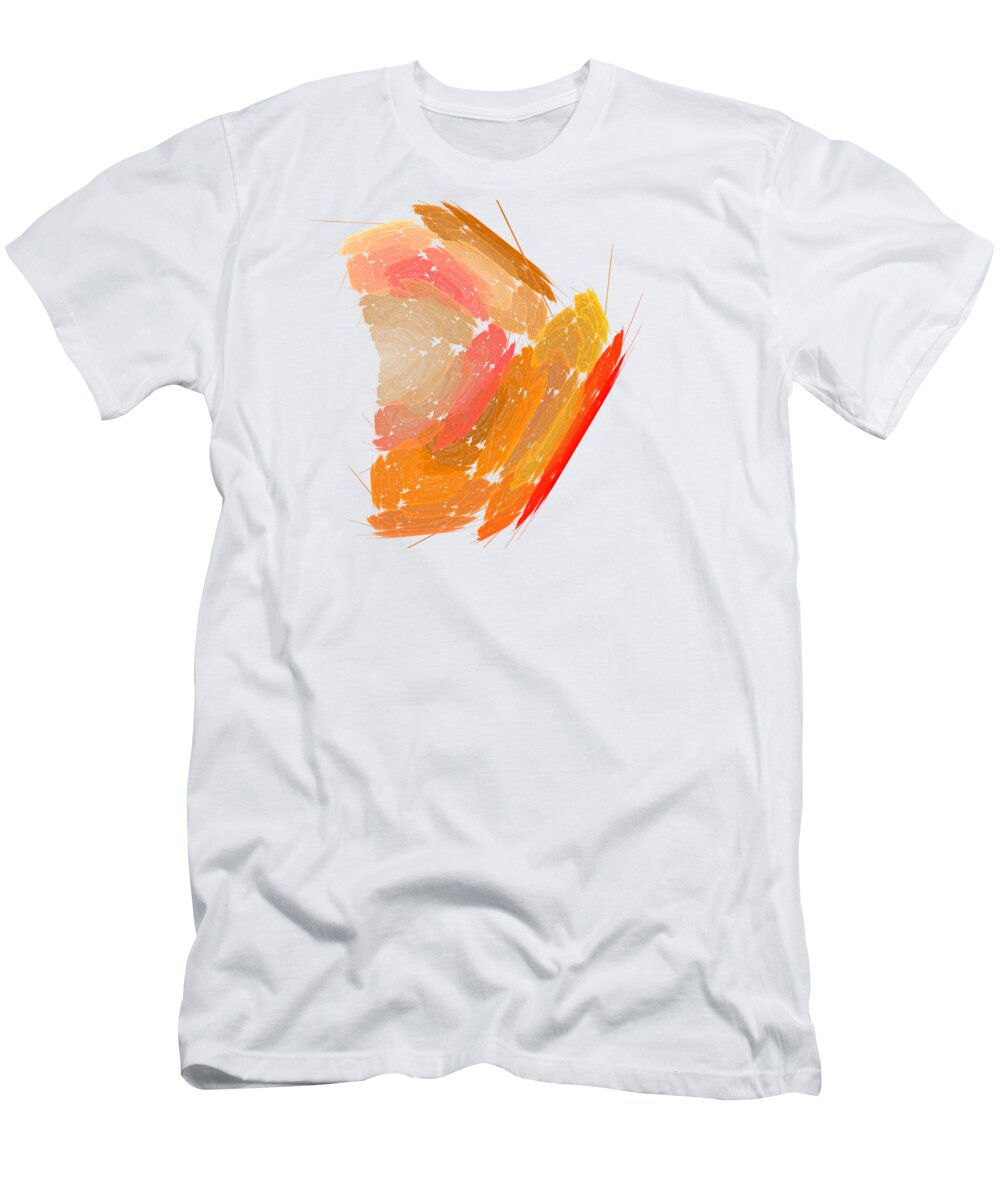 Design T-Shirt featuring the photograph Autumn Butterfly by Ilia -