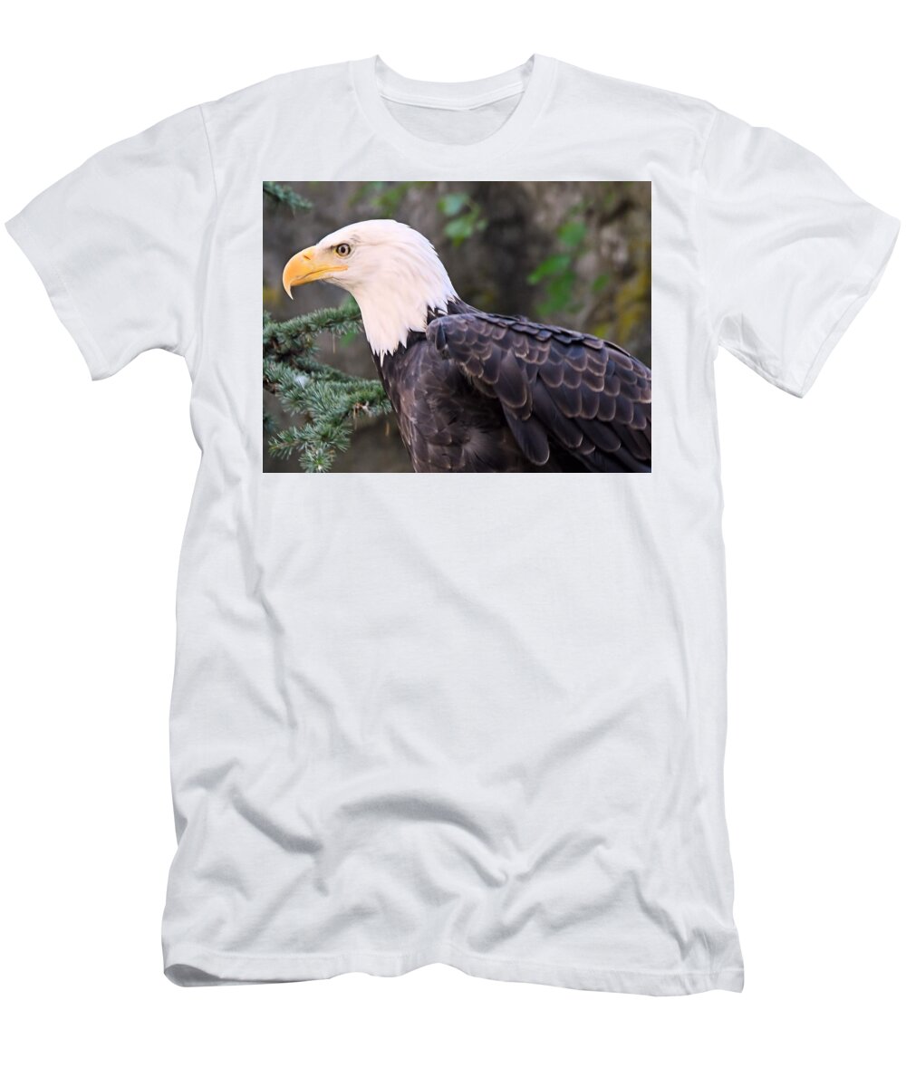 Nature T-Shirt featuring the photograph Bald Eagle 2 by Charles HALL