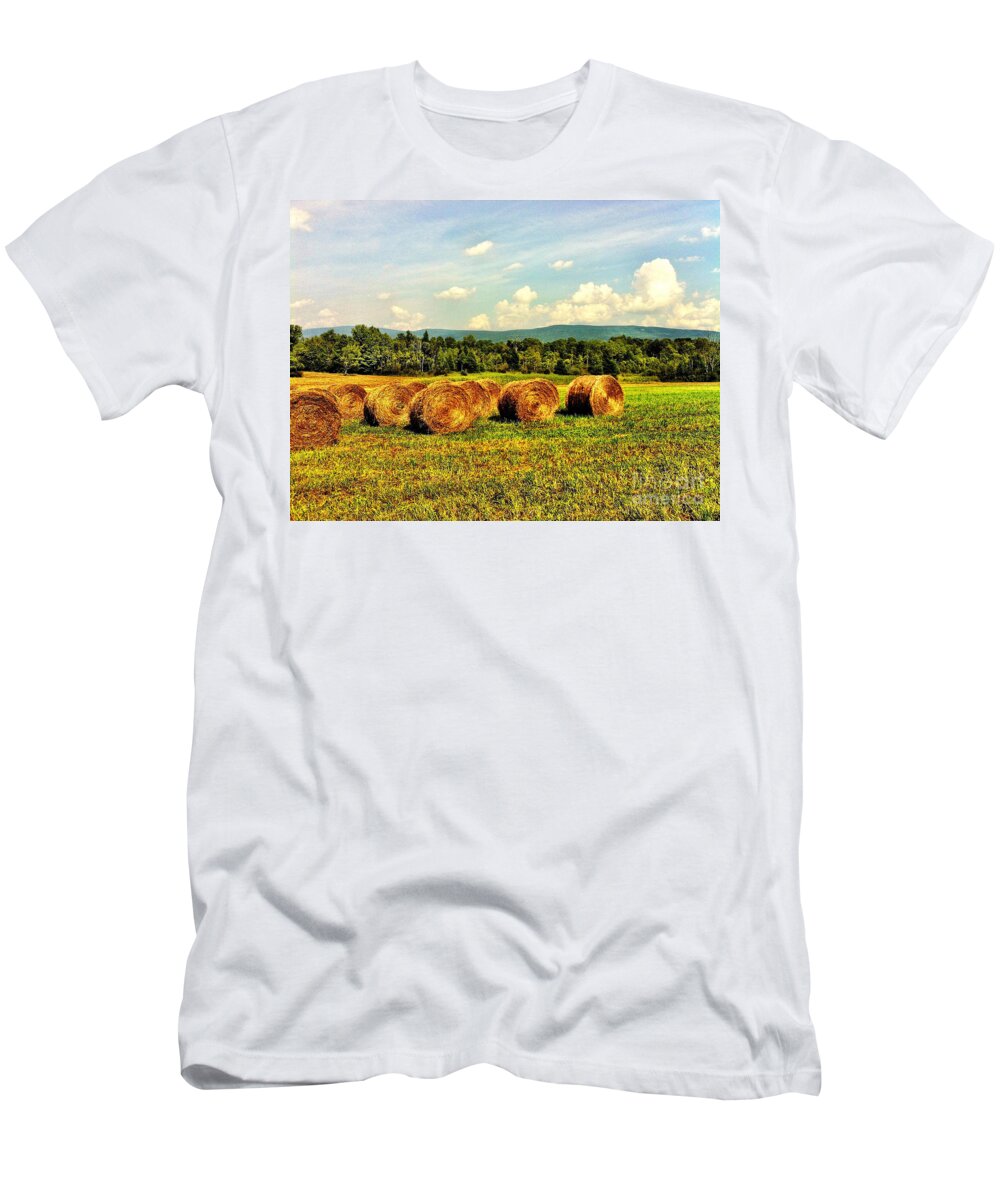 Bales T-Shirt featuring the photograph Beautiful Bales by Onedayoneimage Photography