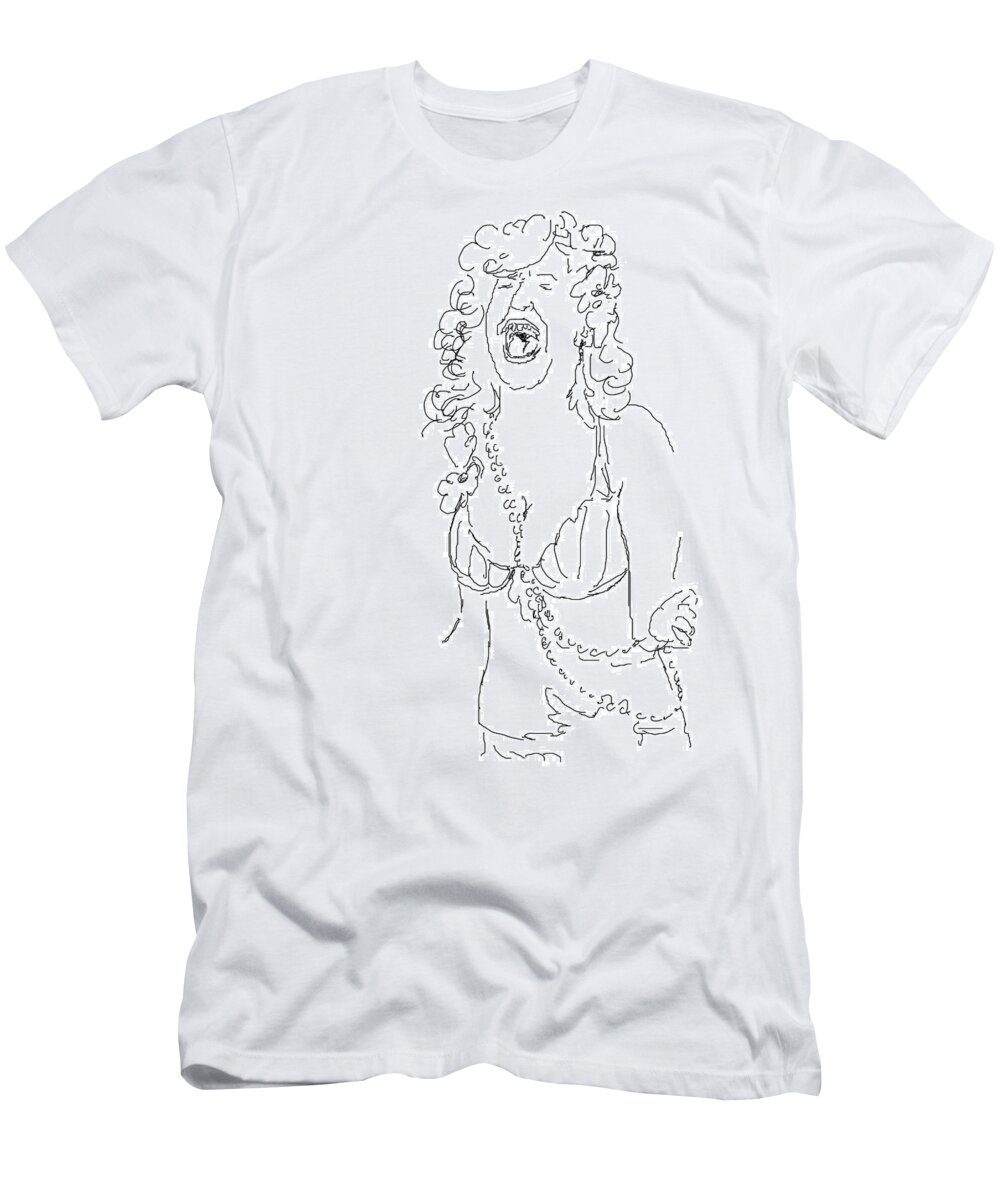 Bette Midler T-Shirt featuring the photograph Bette Midler by Angela Murray