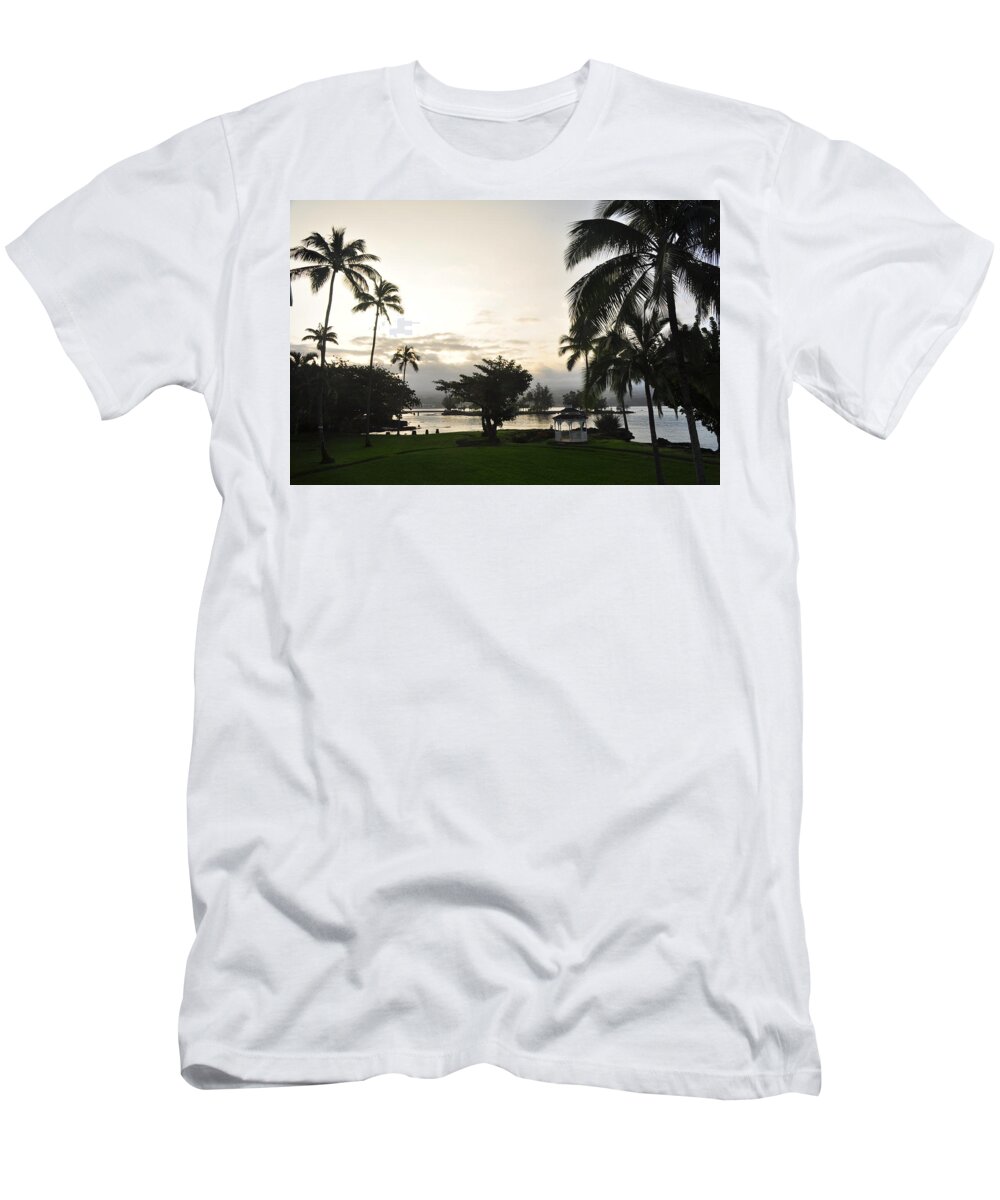 Sunset T-Shirt featuring the photograph Big Island Sunset by Jason Chu