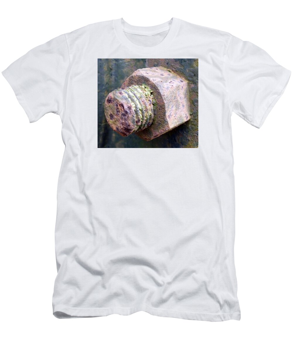 Rust T-Shirt featuring the photograph Big rust by Lukasz Ryszka