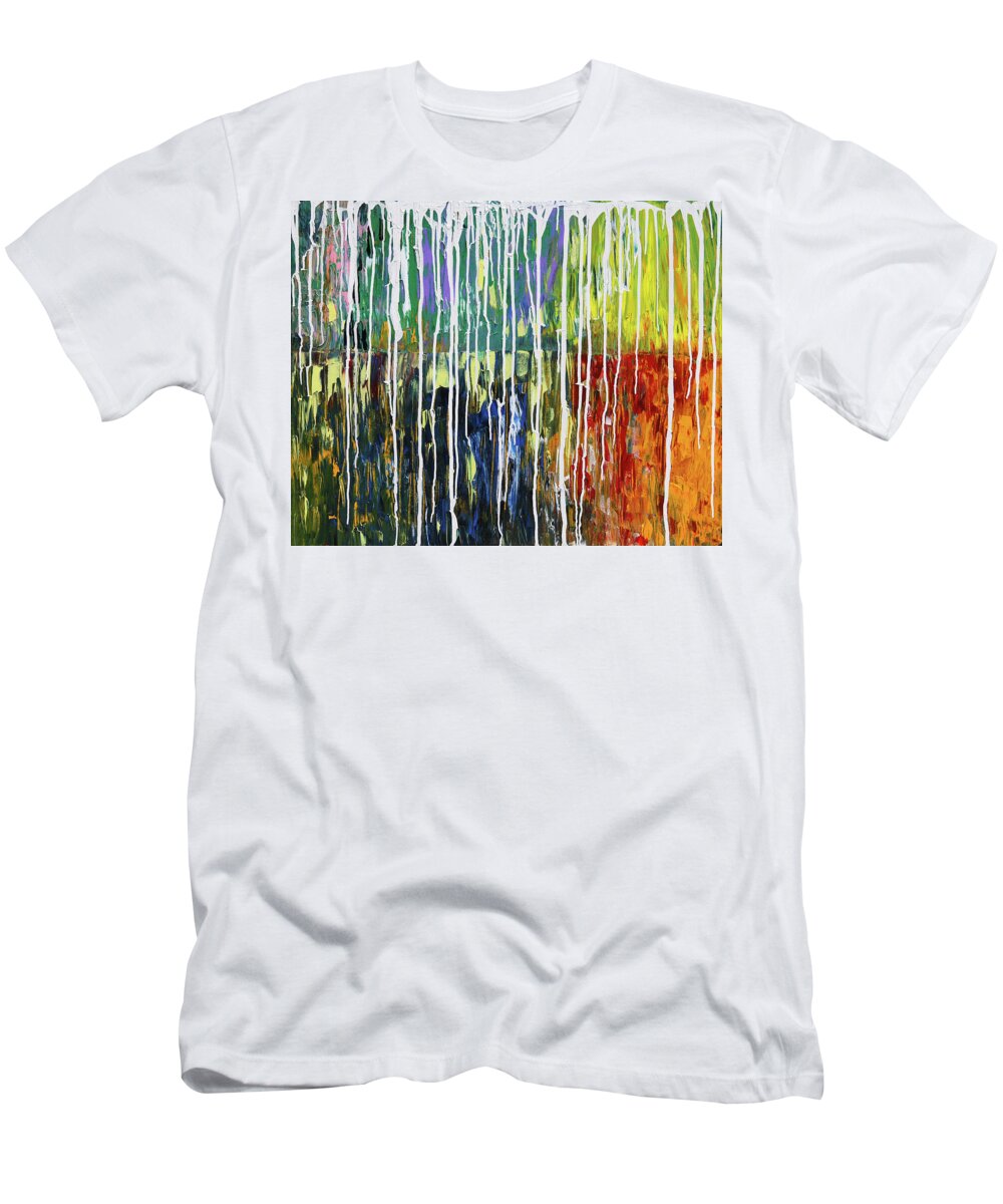 Fusionart T-Shirt featuring the painting Bleached by Ralph White