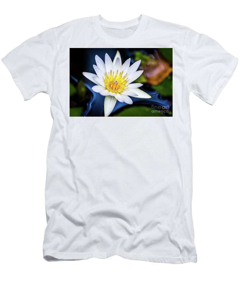 Lily T-Shirt featuring the photograph Blooming by Les Greenwood