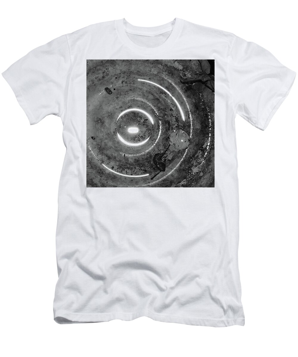 Circle T-Shirt featuring the photograph Bottom of the Barrel by Ted Keller