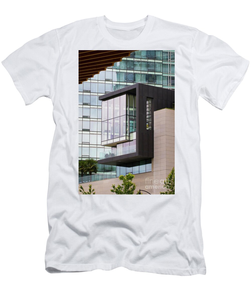 Architecture T-Shirt featuring the photograph Boxed In by Chris Dutton