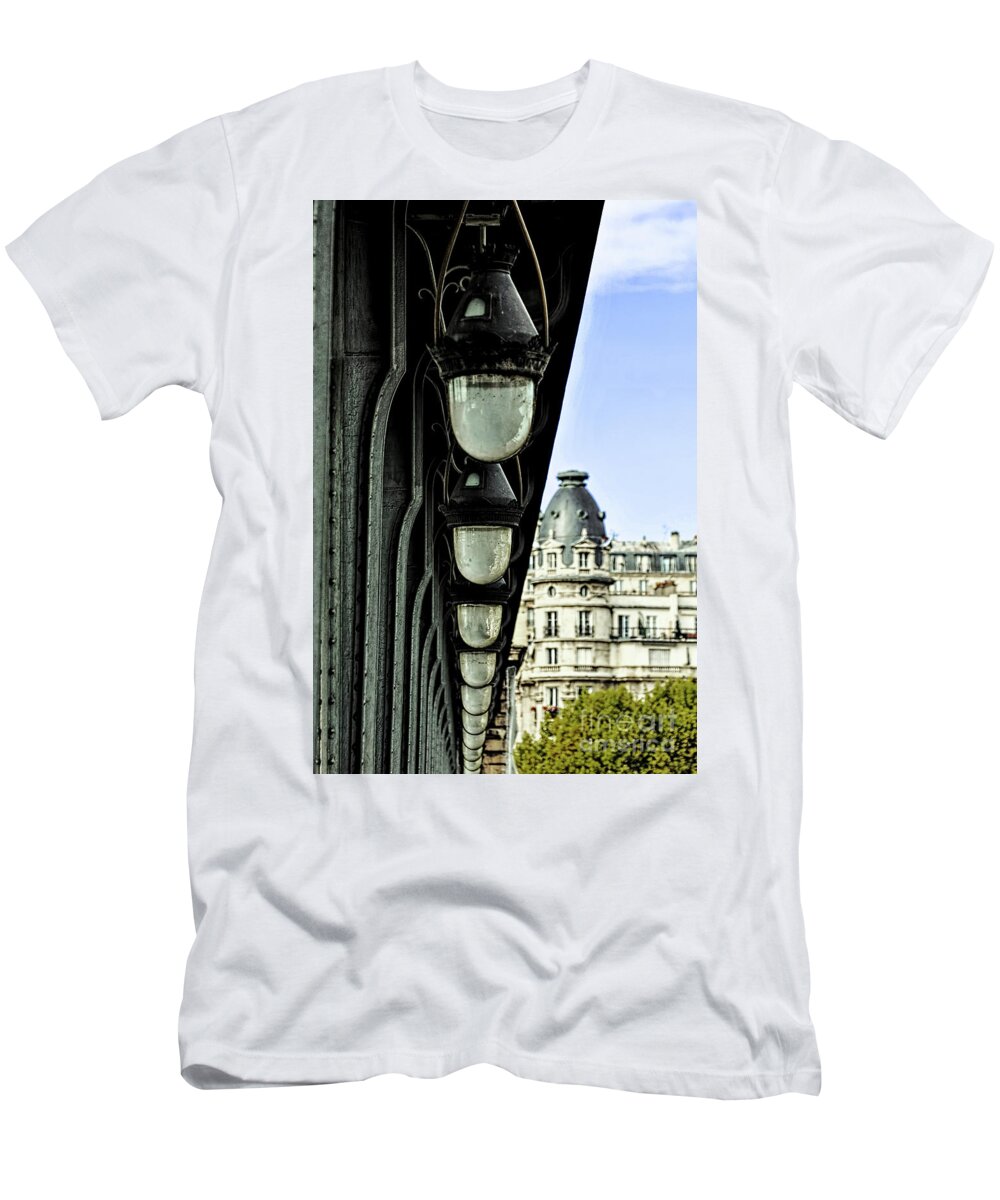Bridge T-Shirt featuring the photograph Bridge light by PatriZio M Busnel