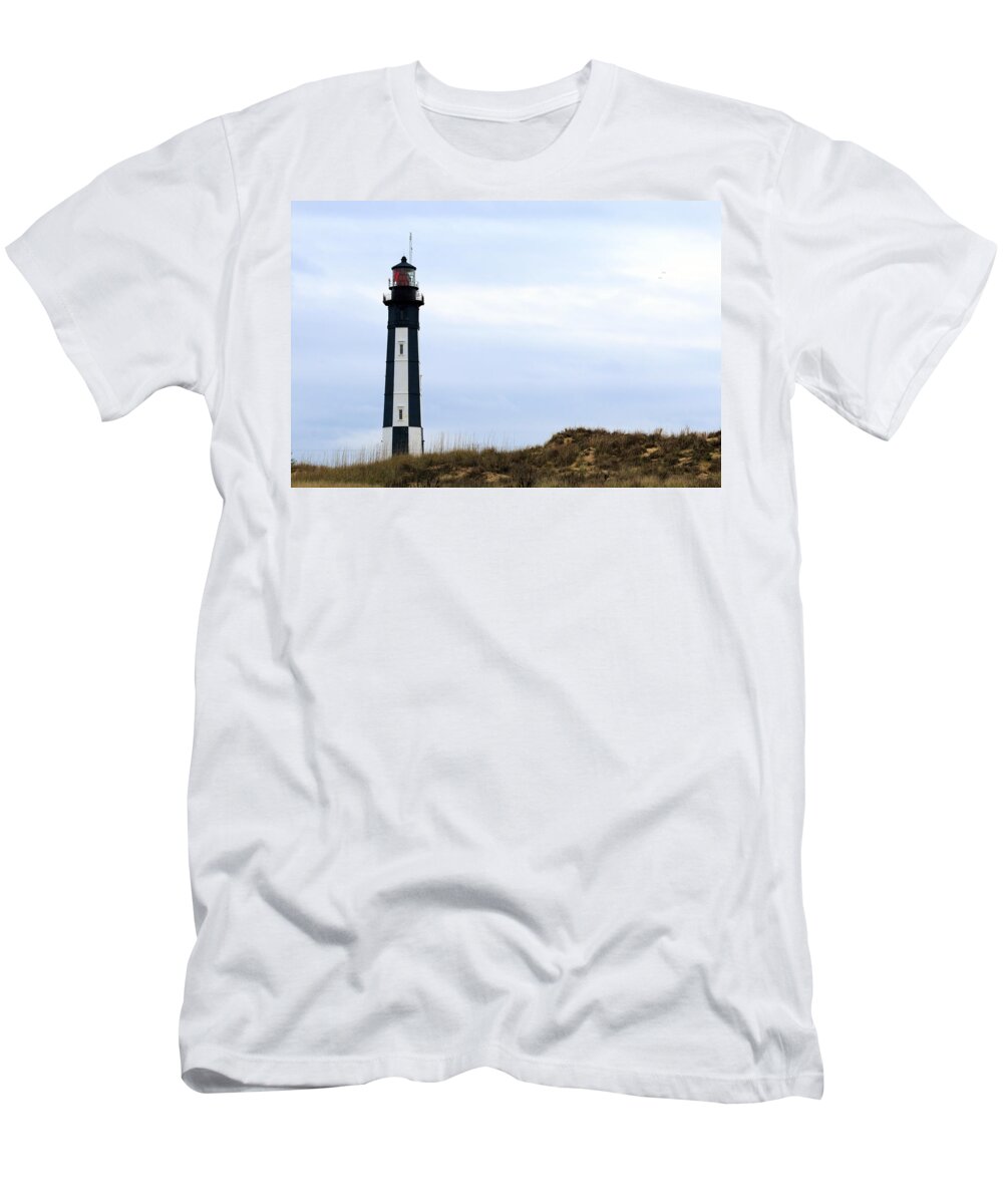 Cape T-Shirt featuring the photograph Cape Henry Lighthouse by Travis Rogers