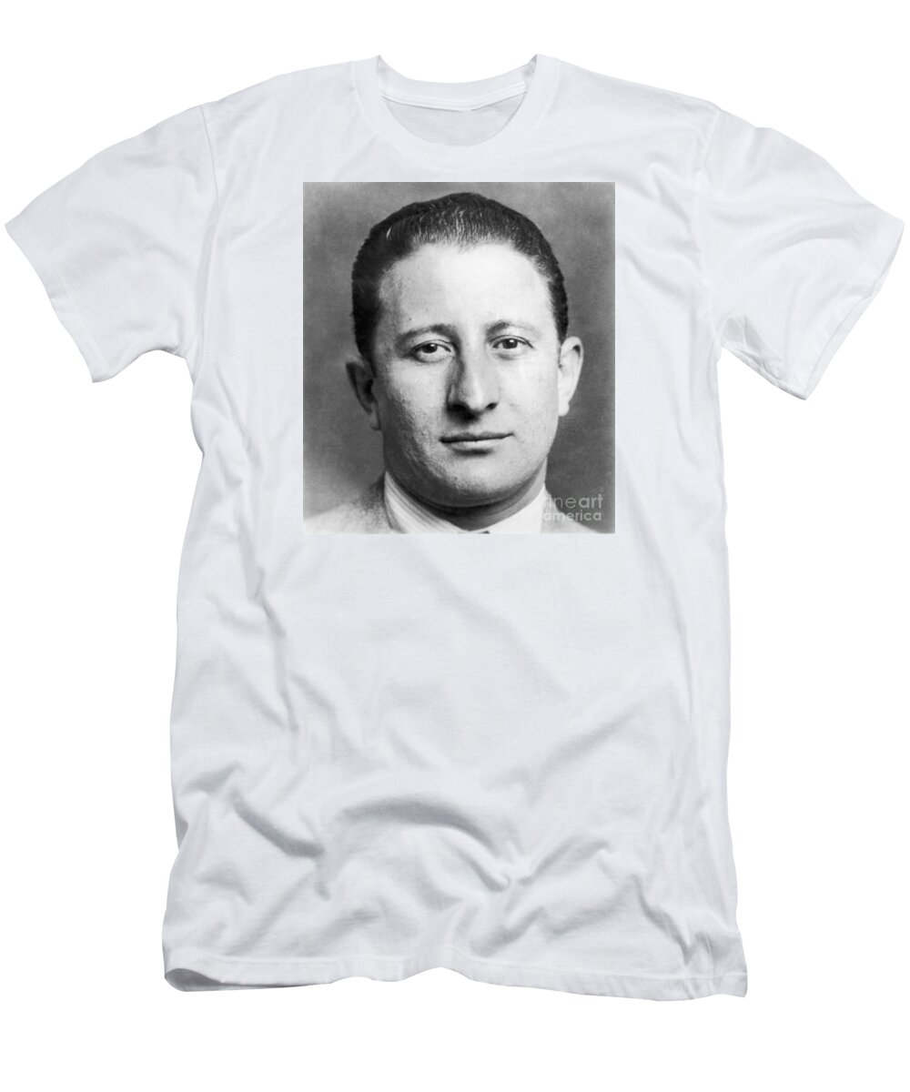 Carlo Gambino T-Shirt featuring the photograph Carlo Gambino by Vintage Collectables