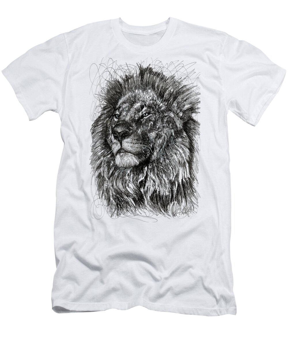 Cecil The Lion T-Shirt by Michael Volpicelli - Pixels Merch