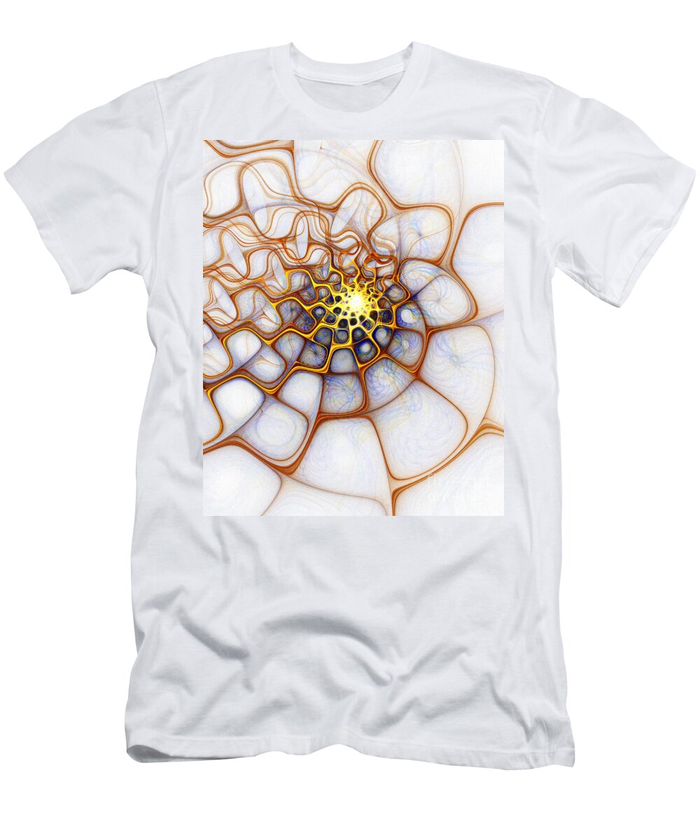 Digital Art T-Shirt featuring the digital art Charlotte's Web by Amanda Moore