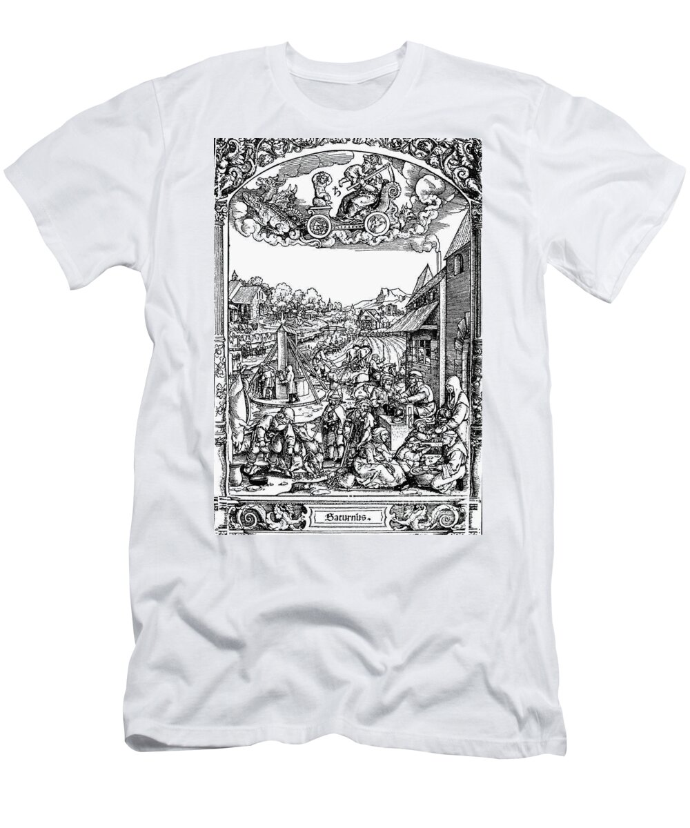 16th Century T-Shirt featuring the photograph Children Of Planet Saturn by Granger
