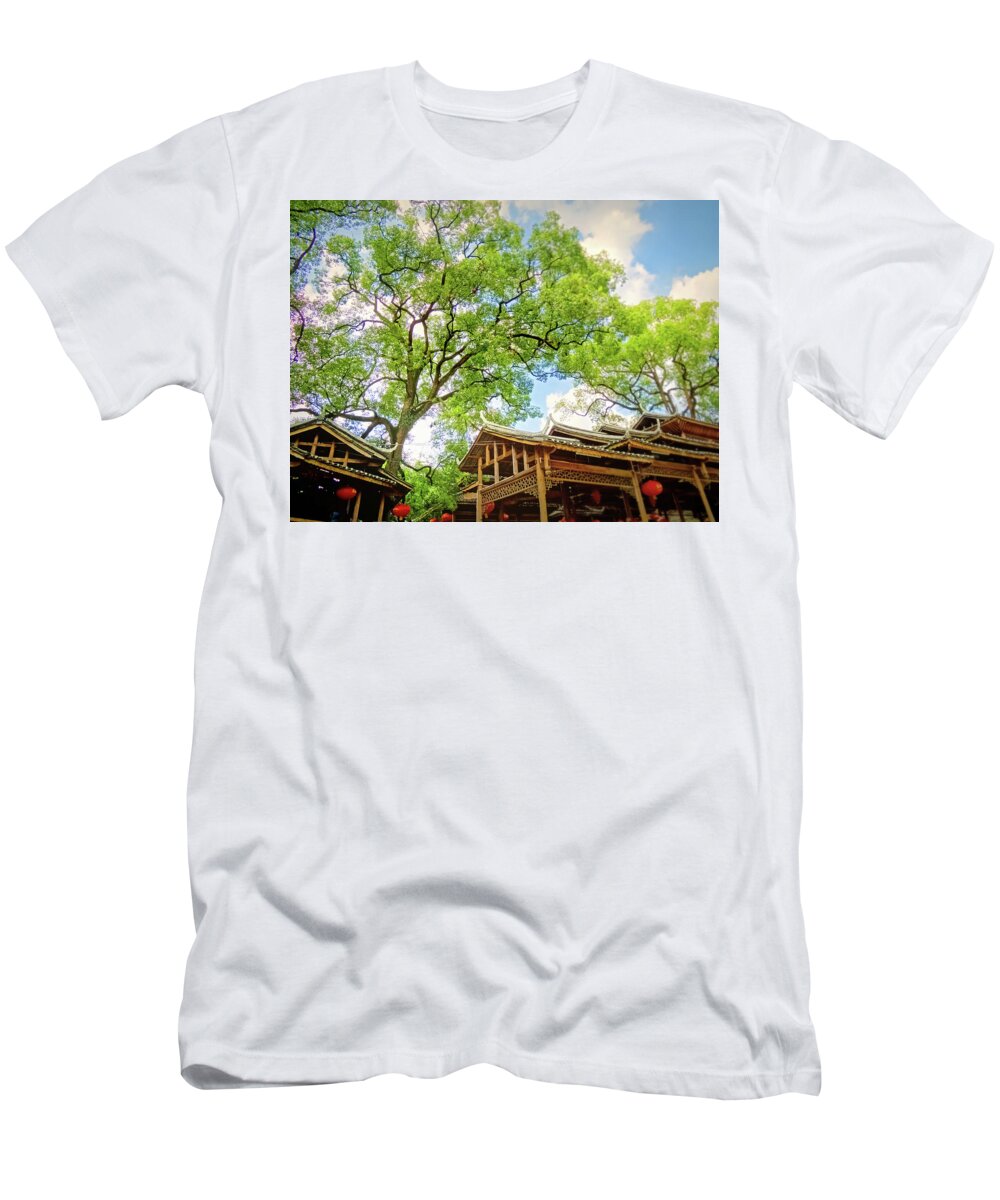 China T-Shirt featuring the photograph China Guilin landscape scenery photography-7 by Artto Pan