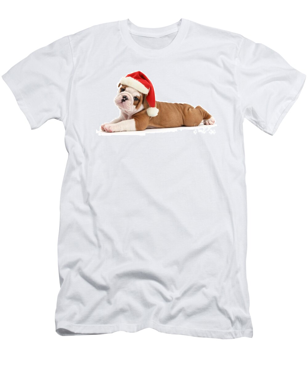 Father Christmas T-Shirt featuring the photograph Christmas Cracker by Warren Photographic