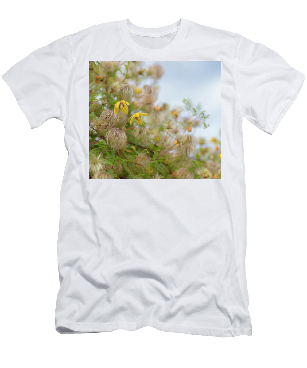 Clematis T-Shirt featuring the photograph Clematis by Diane Fifield