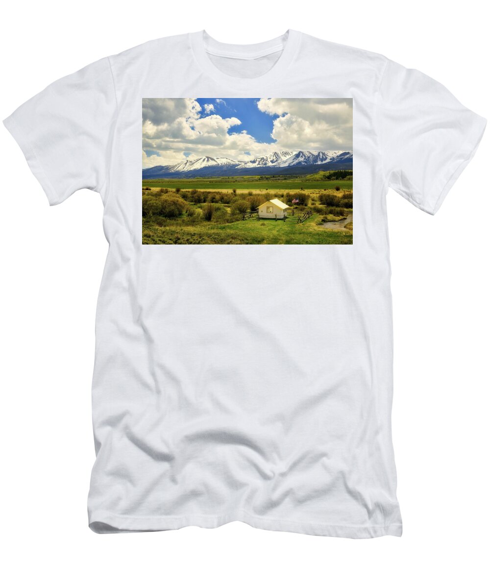 Park Range Ranch T-Shirt featuring the photograph Colorado Mountain Vista by Mountain Dreams