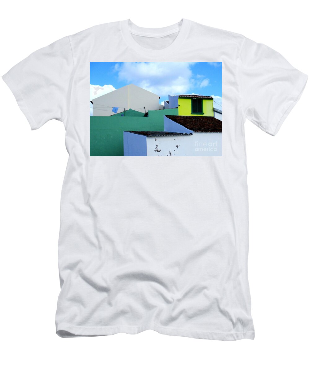 Azores T-Shirt featuring the photograph Colorful Azores by Randall Weidner