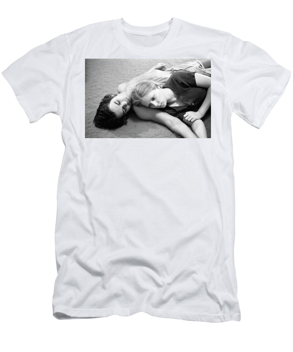 Contemplation T-Shirt featuring the photograph Contemplation, Part 2, 1973 by Jeremy Butler