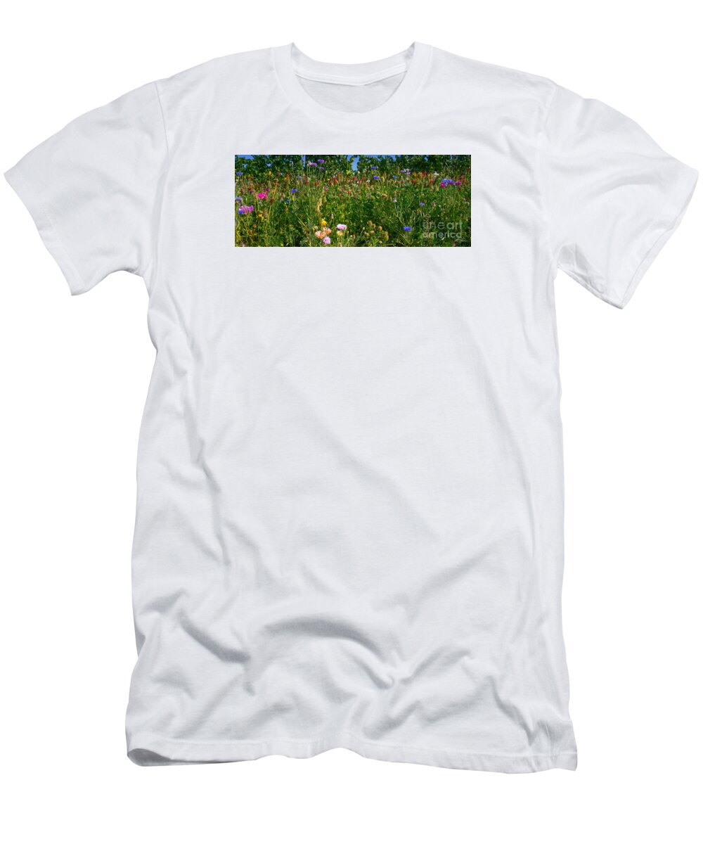 Flowers T-Shirt featuring the photograph Country Wildflowers III by Shari Warren