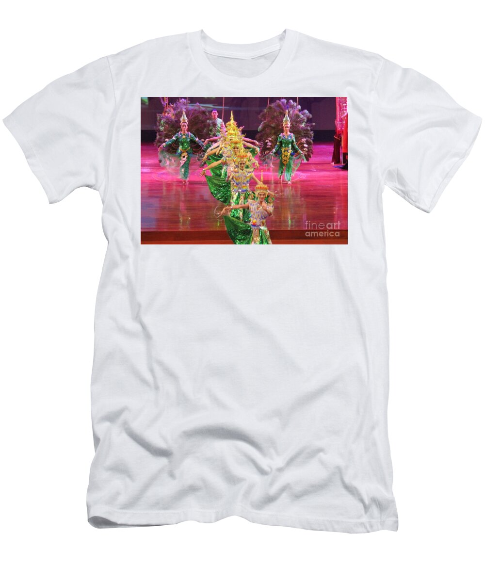 Cultural Show T-Shirt featuring the photograph Cultural Show 3 by Randall Weidner