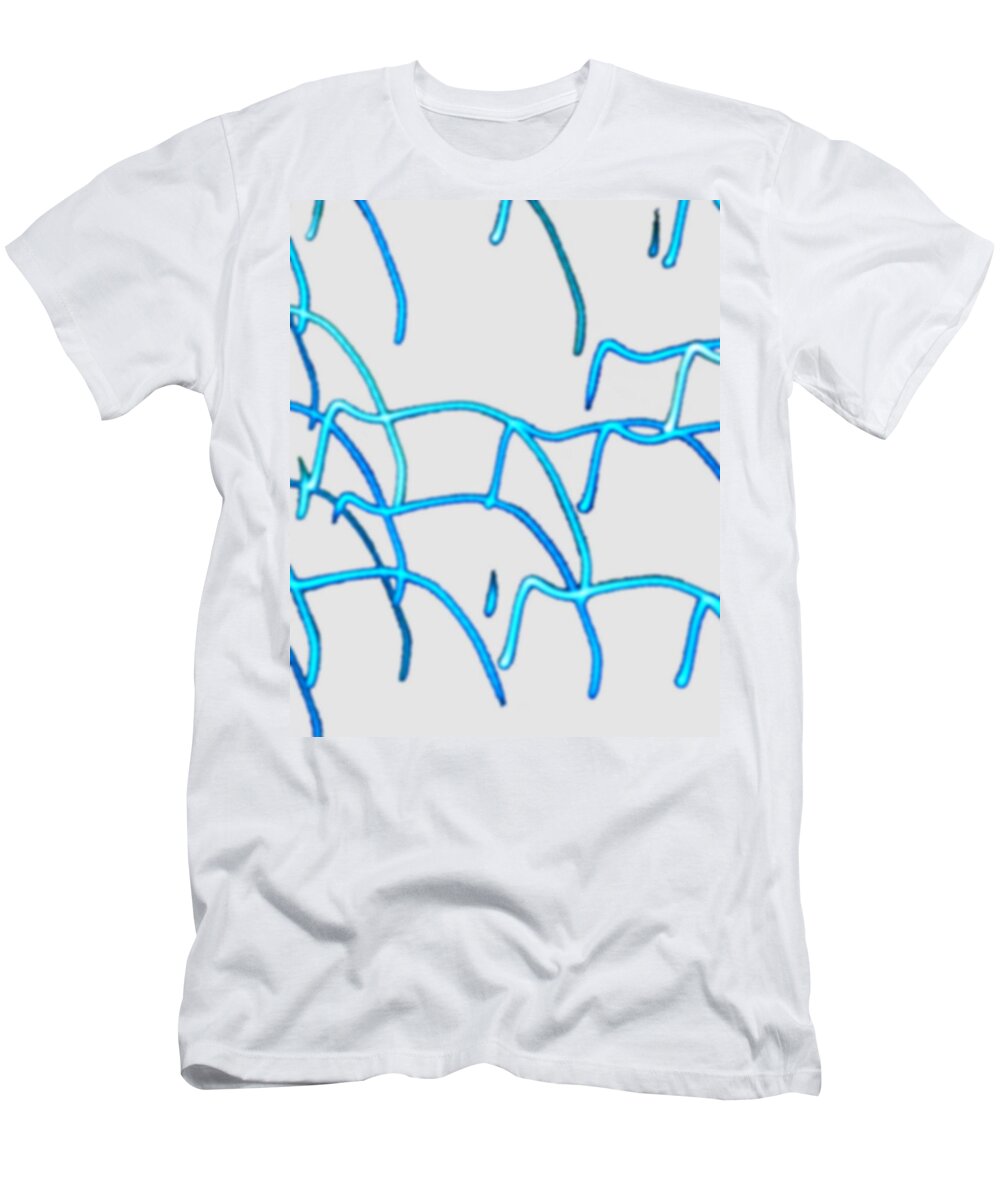 Background T-Shirt featuring the digital art Dance of Light by Vincent Green