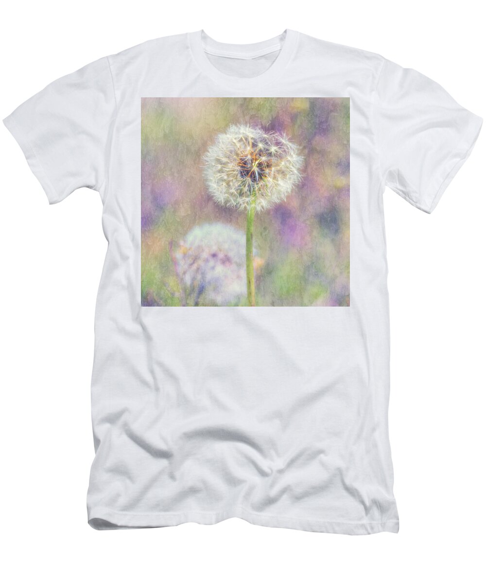 Pastel T-Shirt featuring the photograph Dandy Pastel Puff by Bill and Linda Tiepelman